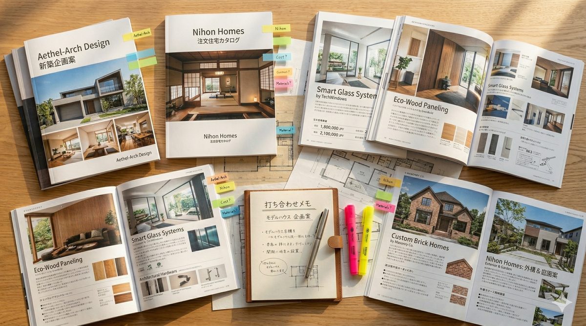 住友林業の注文住宅 他社比較カタログ