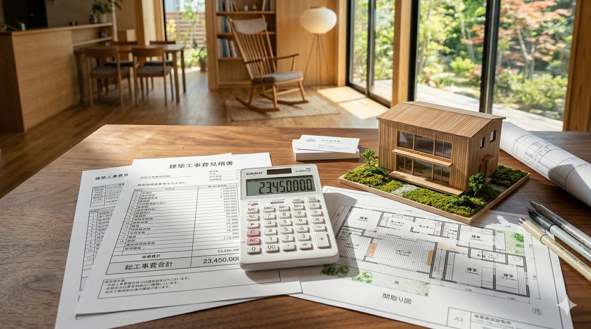 住友林業の注文住宅 費用と見積もりのイメージ