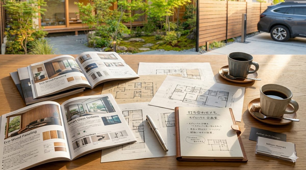 住友林業の注文住宅 営業担当との打ち合わせイメージ