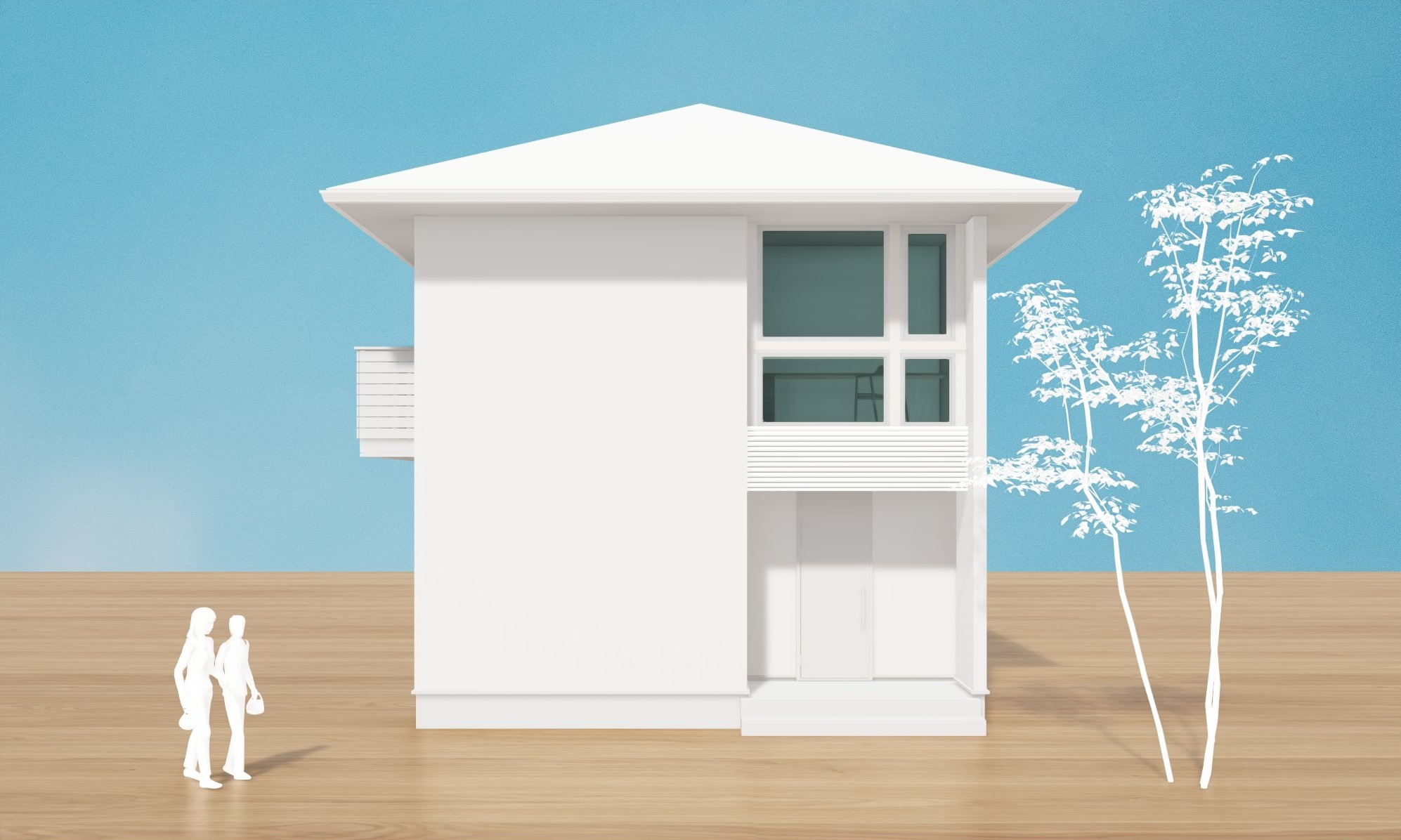 住友林業Forest Selection No.1225の外観パース