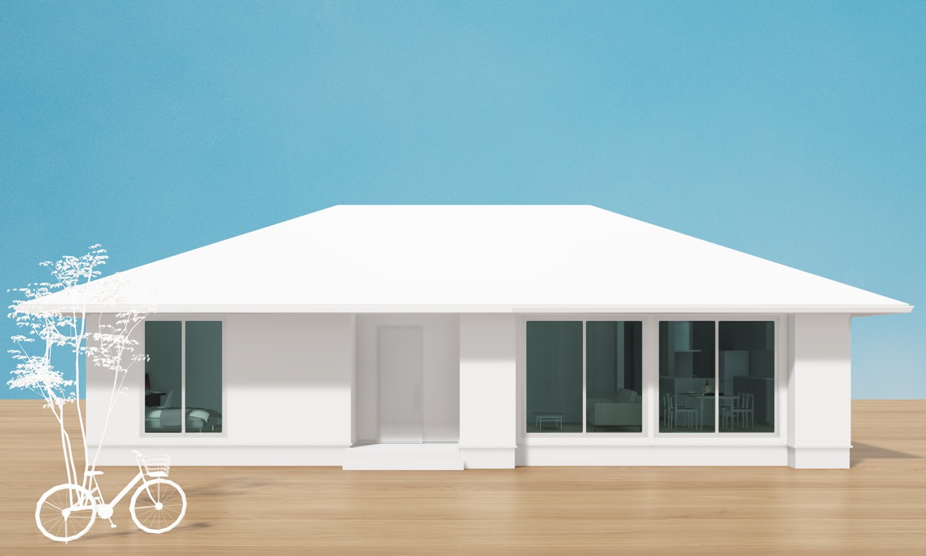 住友林業Forest Selection No.1236の外観パース